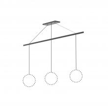 Kuzco CNL3AC-BK - Marquee Black Linear Pendant Canopy System